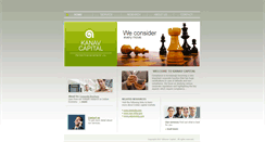 Desktop Screenshot of kanavcapital.com